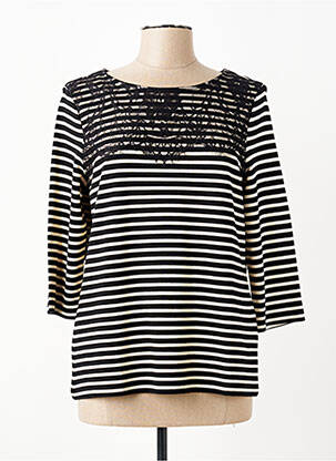 Tricou mâneci 3/4 mâneci 3/4 negru GERRY WEBER femeie