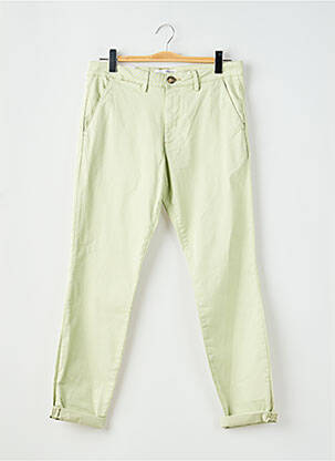 Pantalon chino elasticitate mărime normală verde SELECTED bărbat