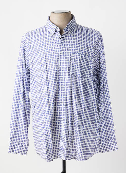 Cămașă cu mâneci lungi buzunare albastru BANDE ORIGINALE homme