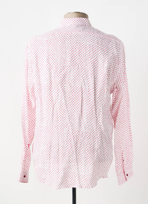 Cămașă cu mâneci lungi croială dreaptă roșu BRUNO SAINT HILAIRE homme
