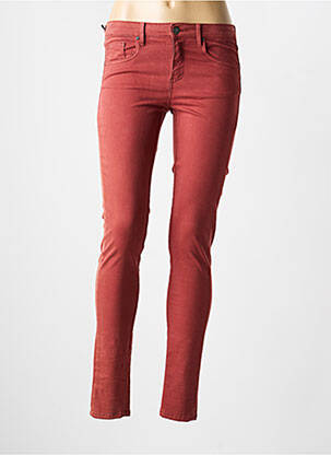 Blugi skinny elasticitate talie joasă roz CARLA KOPS femeie