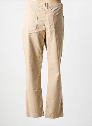 Pantalon slim țesătură poplin mărime normală bej ANANKE femeie