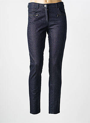 Pantalon slim elasticitate mărime normală albastru VOODOO femeie