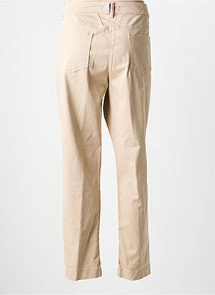 Pantalon slim țesătură poplin mărime normală bej ANANKE femeie