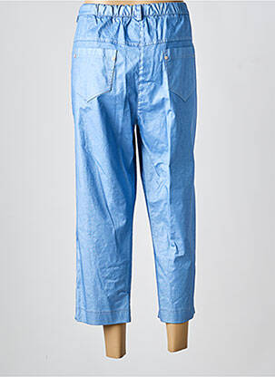 Pantalon 7/8 elasticitate mărime normală albastru JUMFIL femeie