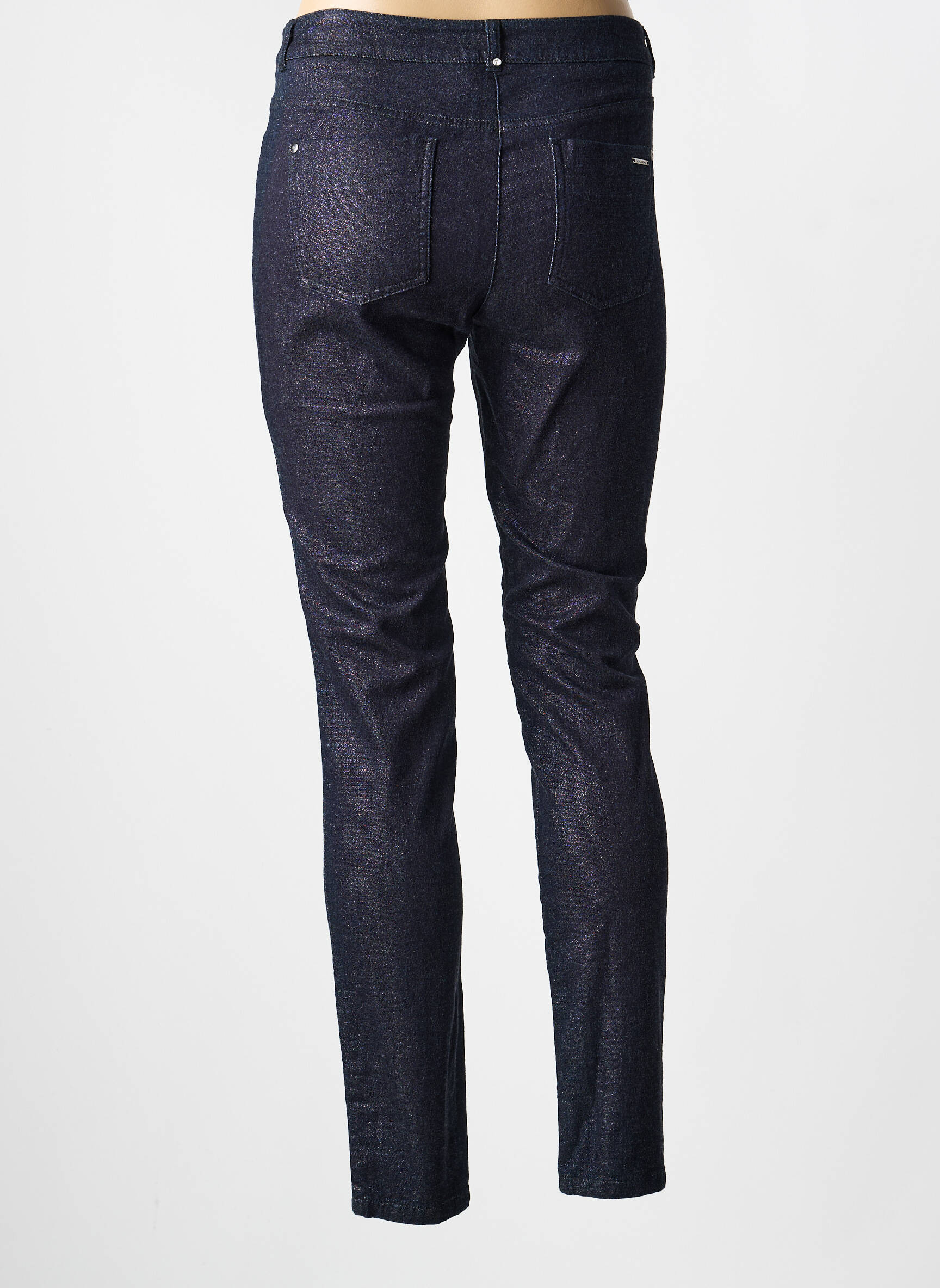 Pantalon slim elasticitate mărime normală albastru VOODOO femeie