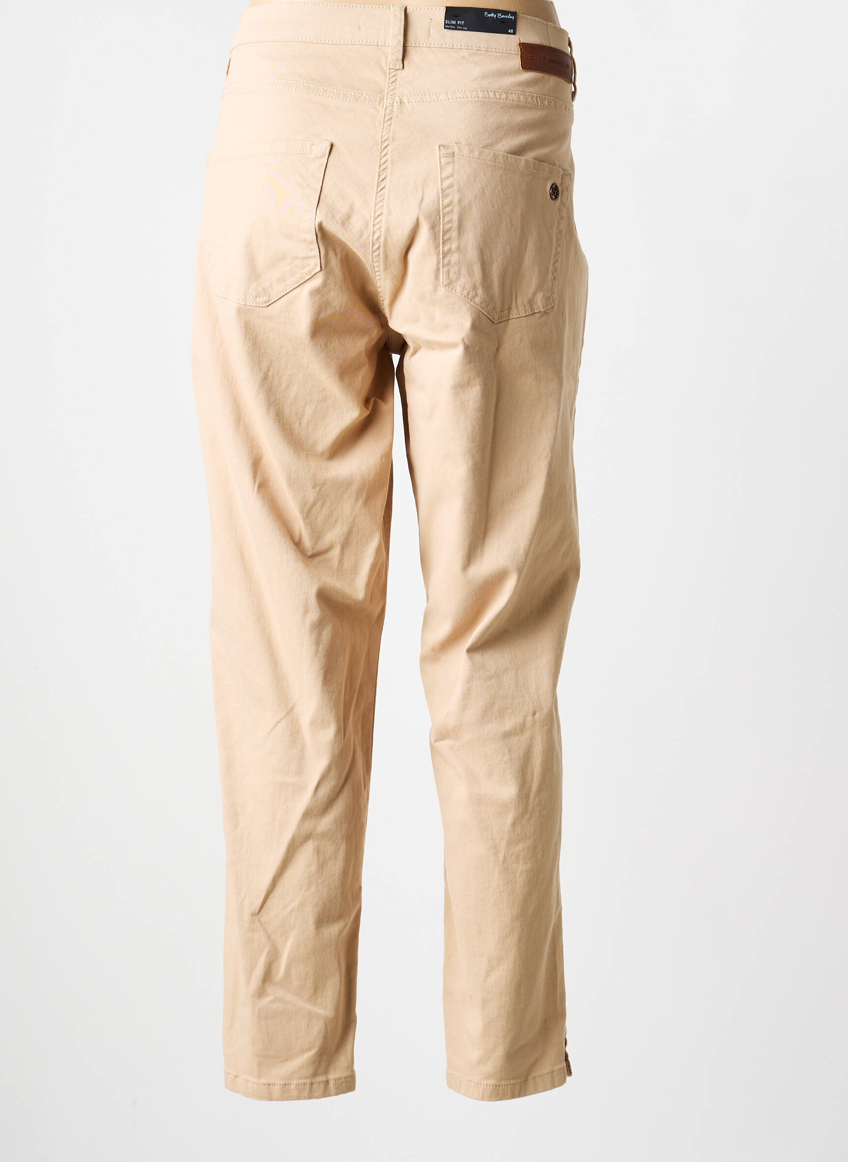 Pantalon 7/8 elasticitate mărime normală bej BETTY BARCLAY femeie