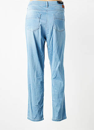 Pantalon slim țesătură poplin mărime normală albastru BETTY BARCLAY femeie