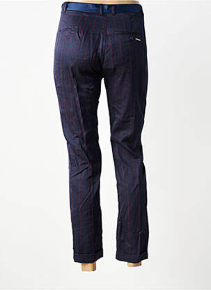 Pantalon 7/8 elasticitate talie joasă albastru VOODOO femeie