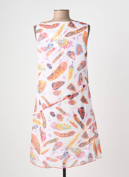 Rochie scurtă fără mâneci fără mâneci portocaliu AURA BY FIGURE LIBRE femme
