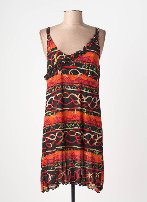 Rochie de plajă croială cambrată portocaliu REGLISSE femme