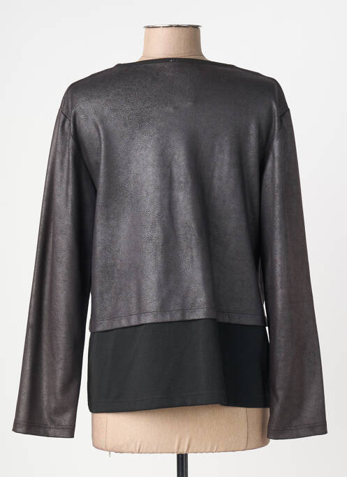 Jachete casual țesătură suedină negru QUATTRO femme
