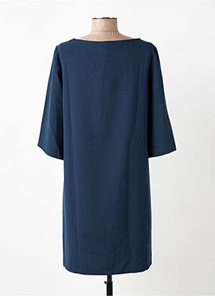Rochie scurtă mâneci 3/4 mâneci 3/4 albastru VOODOO femeie