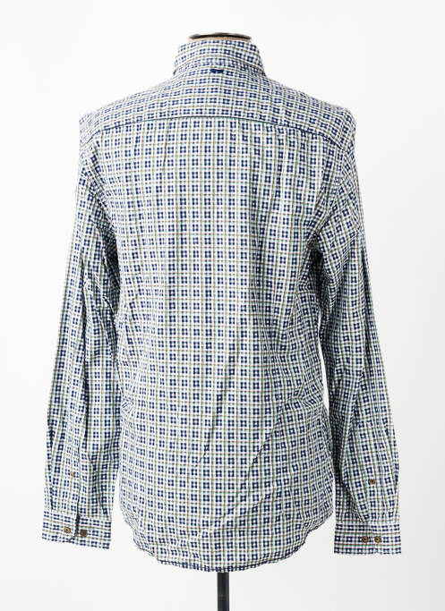 Cămașă cu mâneci lungi croială cambrată verde VENTI homme