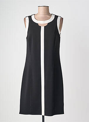 Rochie midi fără mâneci fără mâneci negru JUMFIL femeie
