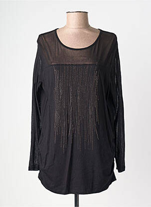 Tricou mâneci lungi mâneci lungi negru BIANCA femeie