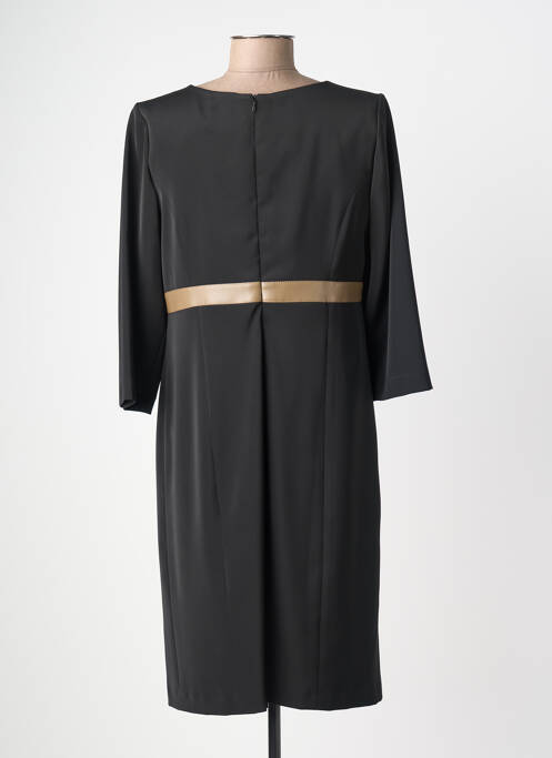 Rochie midi mâneci lungi mâneci lungi negru JUMFIL femme