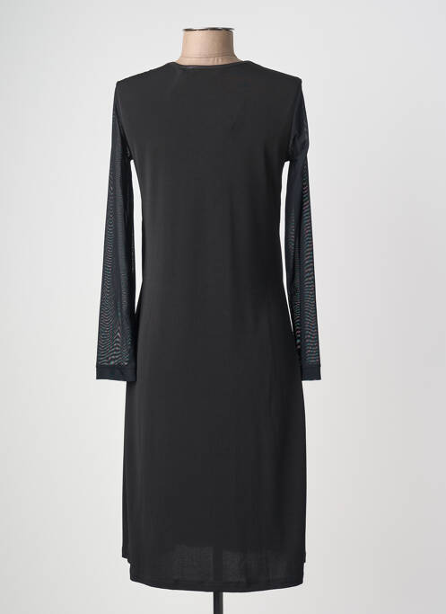 Rochie midi mâneci lungi mâneci lungi negru JUMFIL femme