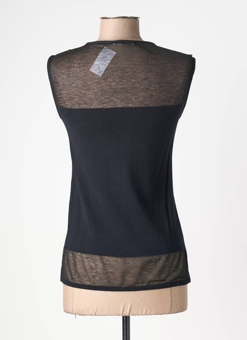 Maiou elasticitate fără mâneci negru QUATTRO femme