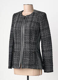Jachete casual guler rotund negru JUMFIL femme