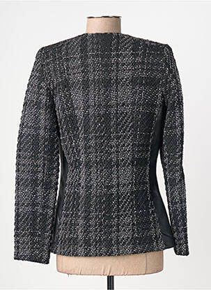 Jachete casual guler rotund negru JUMFIL femeie