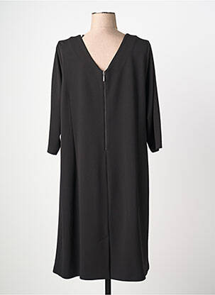 Rochie midi mâneci 3/4 mâneci 3/4 negru JUMFIL femeie