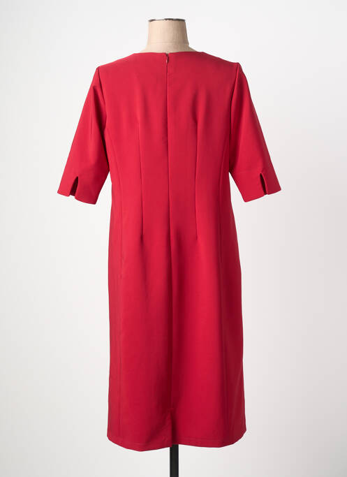 Rochie midi mâneci scurte mâneci scurte roșu JUMFIL femme