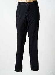 Pantalon chino țesătură poplin mărime normală negru BRUNO SAINT HILAIRE homme