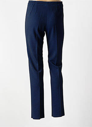 Pantalon slim buzunare albastru JUMFIL femeie