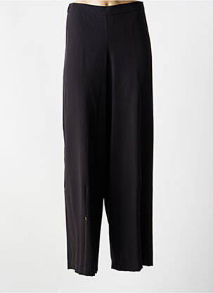 Pantalon drept talie elastică maro CREA CONCEPT femeie