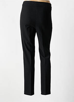 Pantalon slim talie elastică mărime normală negru JUMFIL femeie