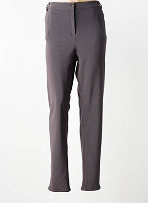 Pantalon slim buzunare gri CHRISTIAN MARRY femeie