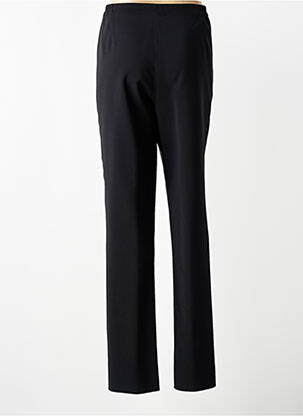Pantalon slim talie elastică mărime normală negru JUMFIL femeie