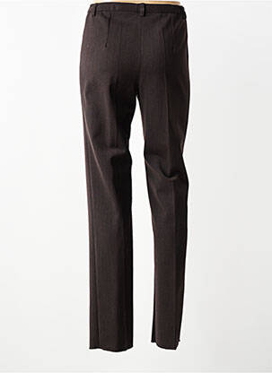 Pantalon slim elasticitate mărime normală maro JUMFIL femeie