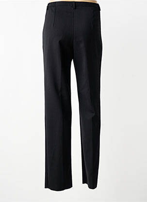 Pantalon drept talie cu cleme talie înaltă negru JUMFIL femeie