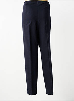 Pantalon slim talie elastică mărime normală albastru JUMFIL femeie