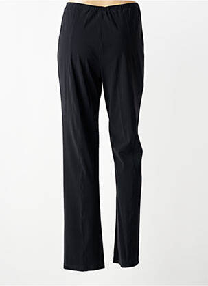 Pantalon drept talie elastică negru JUMFIL femeie