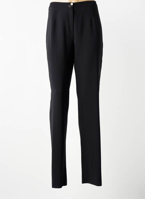 Pantalon slim talie elastică mărime normală negru JUMFIL femme