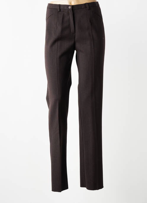 Pantalon slim elasticitate mărime normală maro JUMFIL femme