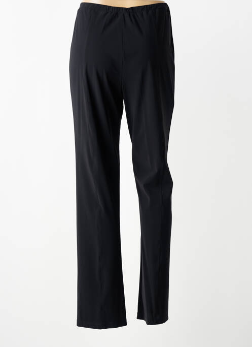 Pantalon drept talie elastică negru JUMFIL femme