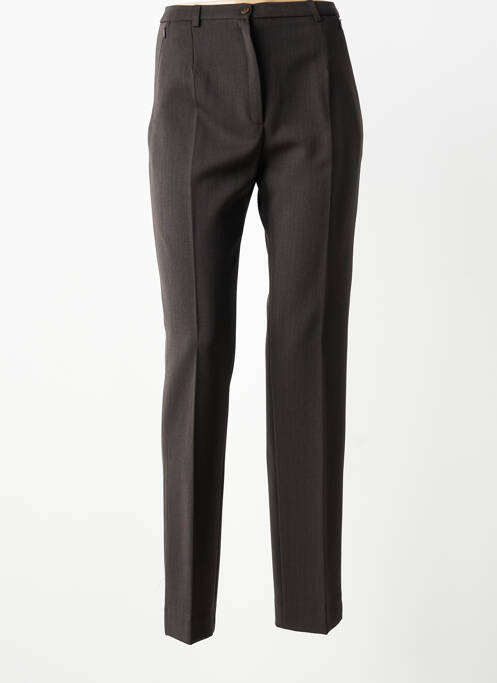 Pantalon slim buzunare talie înaltă gri JUMFIL femme