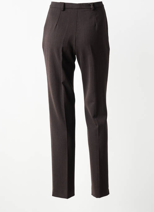 Pantalon slim buzunare talie înaltă maro JUMFIL femme