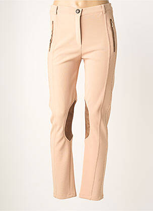 Pantalon slim elasticitate mărime normală bej JUMFIL femeie