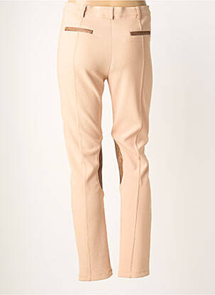 Pantalon slim elasticitate mărime normală bej JUMFIL femeie
