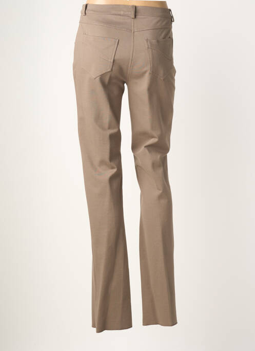 Pantalon slim elasticitate mărime normală maro JUMFIL femme