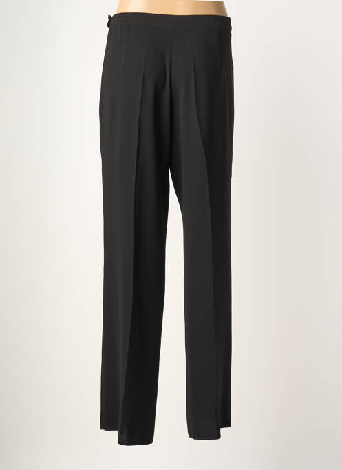 Pantalon drept talie elastică mărime normală negru JUMFIL femme