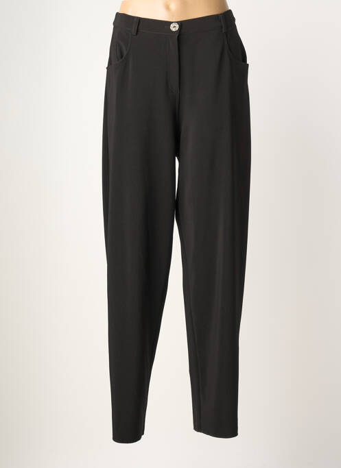 Pantalon slim elasticitate mărime normală negru JUMFIL femme