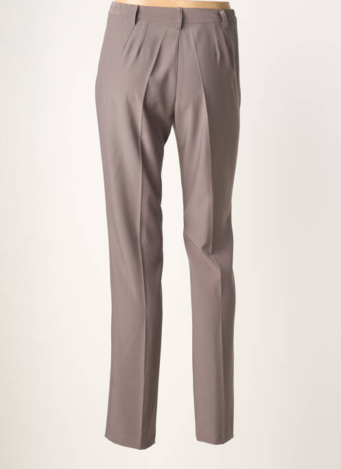 Pantalon slim buzunare talie înaltă gri JUMFIL femme