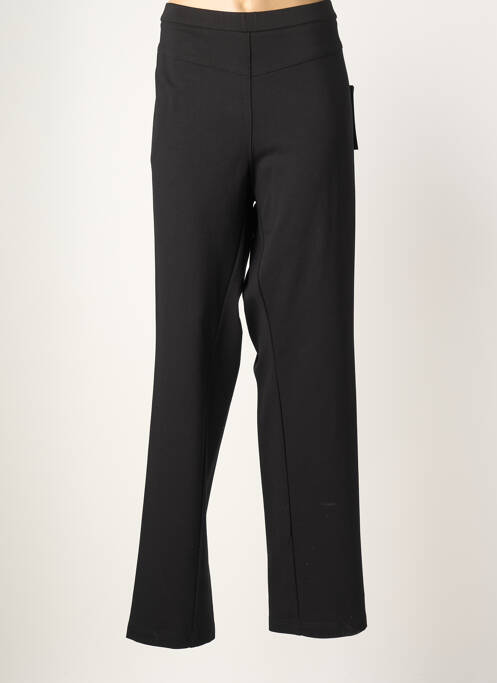 Pantalon drept elasticitate mărime normală negru FRED SABATIER femme