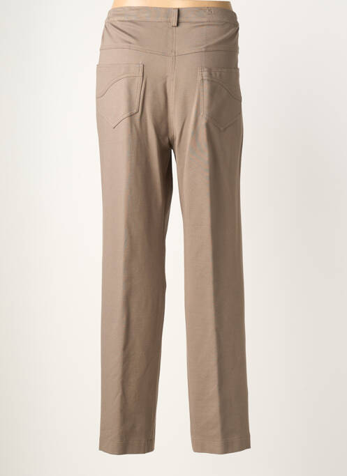 Pantalon drept elasticitate mărime normală maro JUMFIL femme